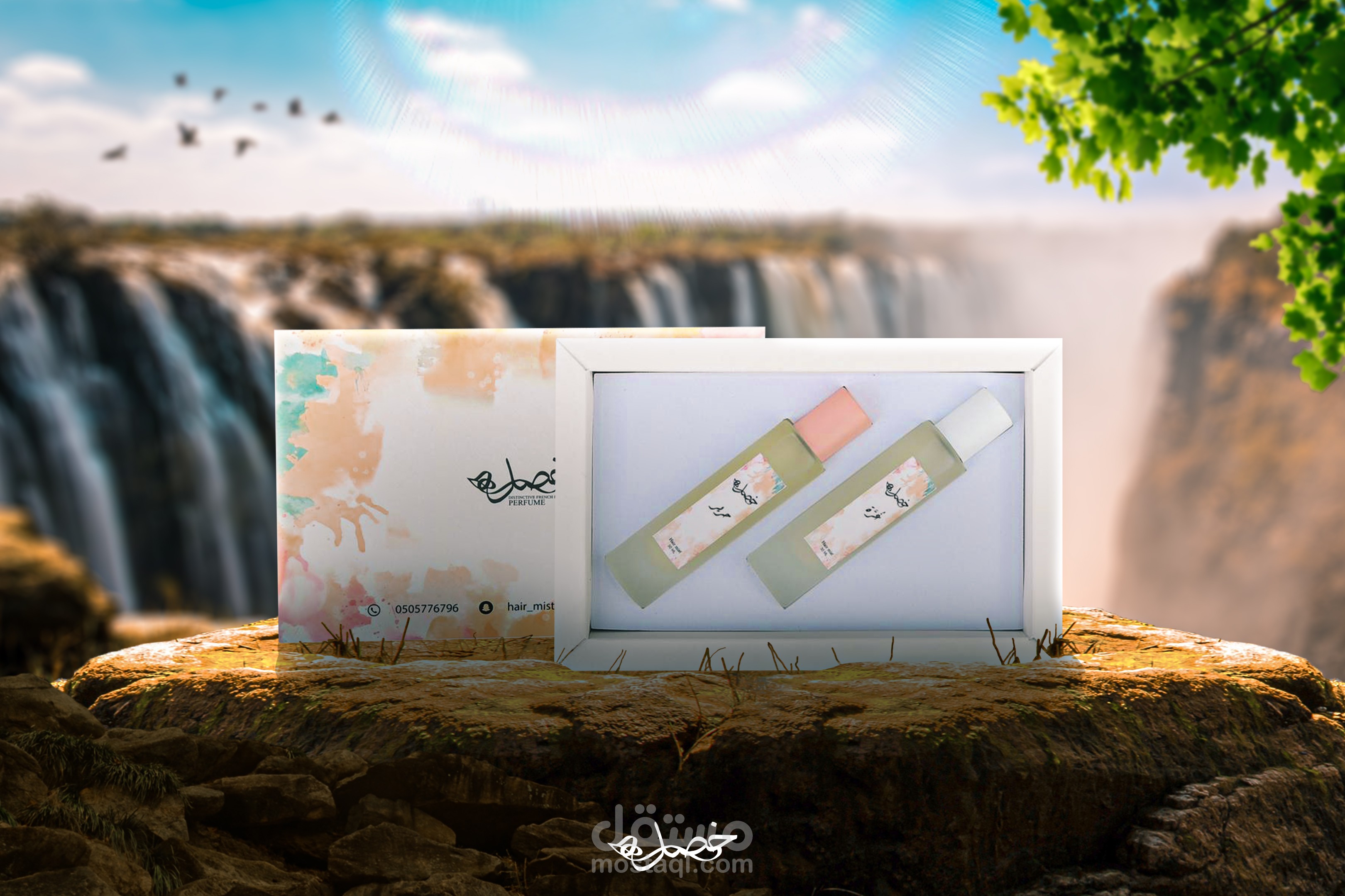 تصاميم دمج لعطر ( خصله )