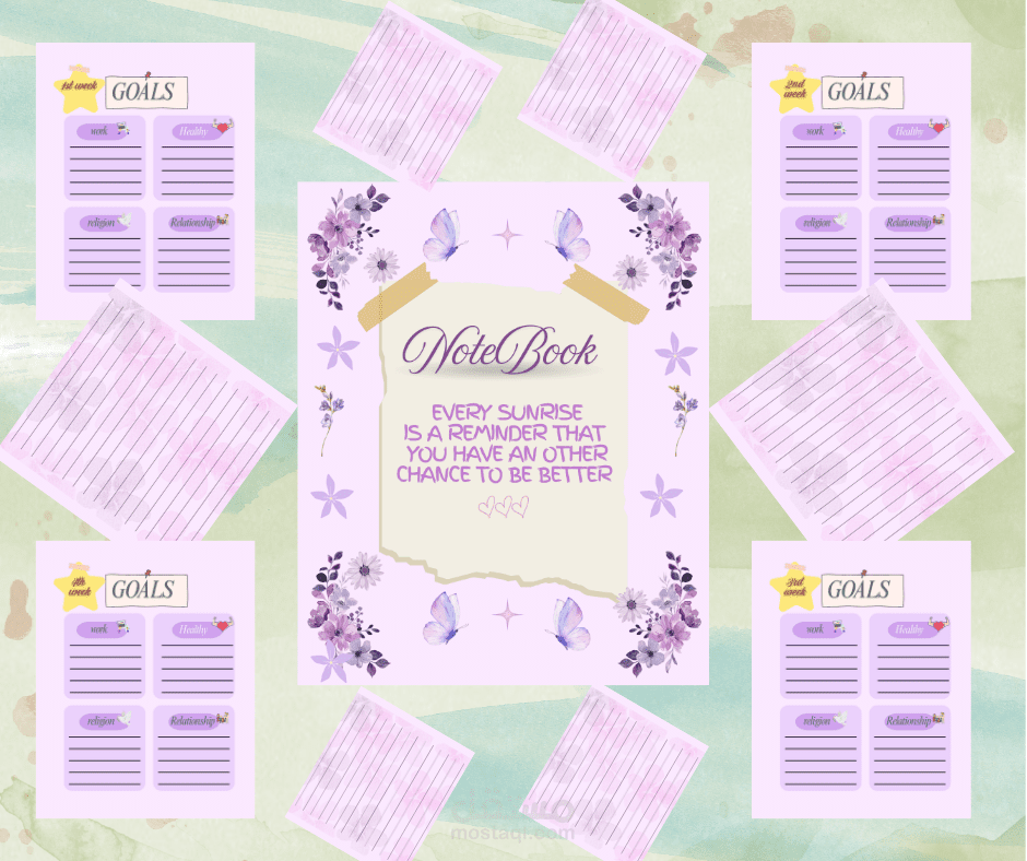 تصميم مذكرات