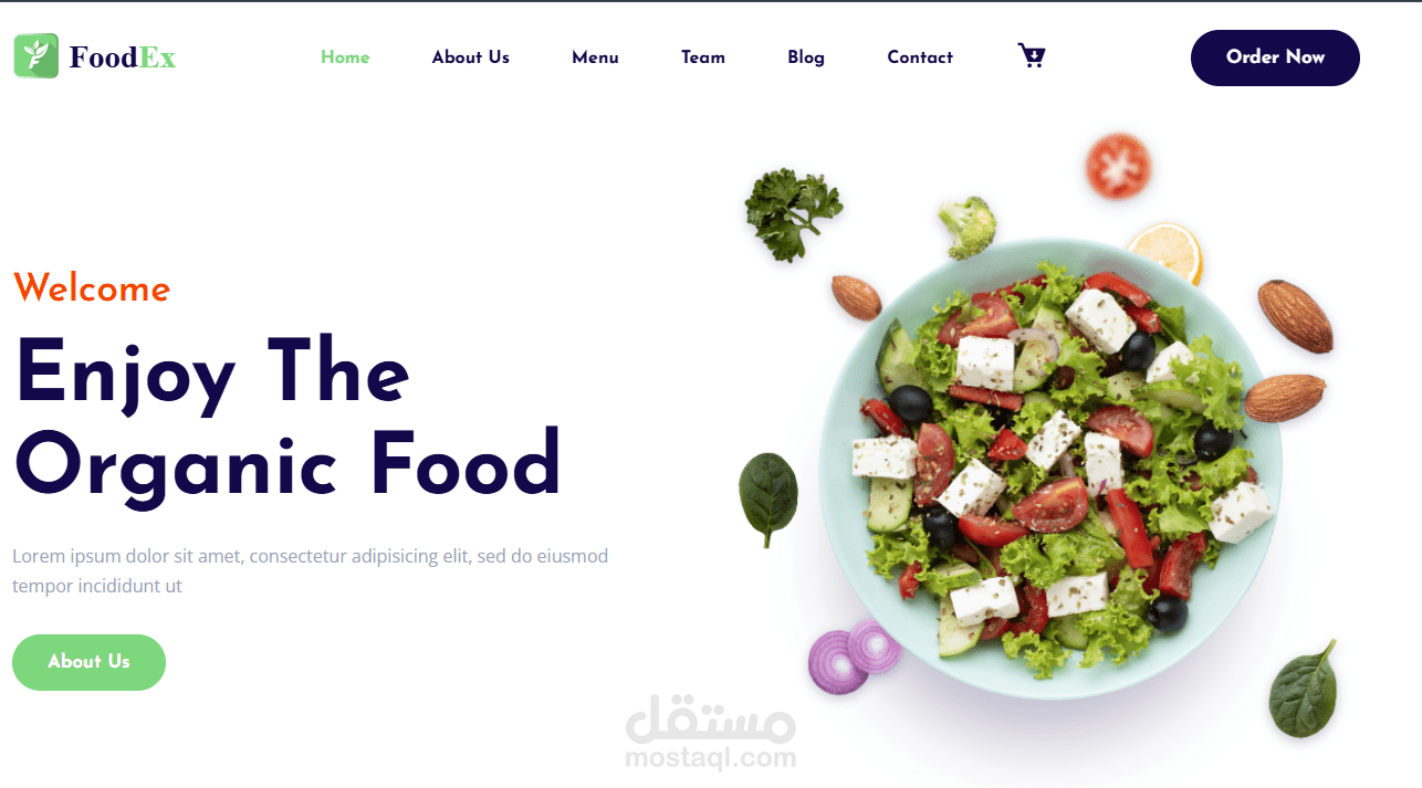 Static Food App