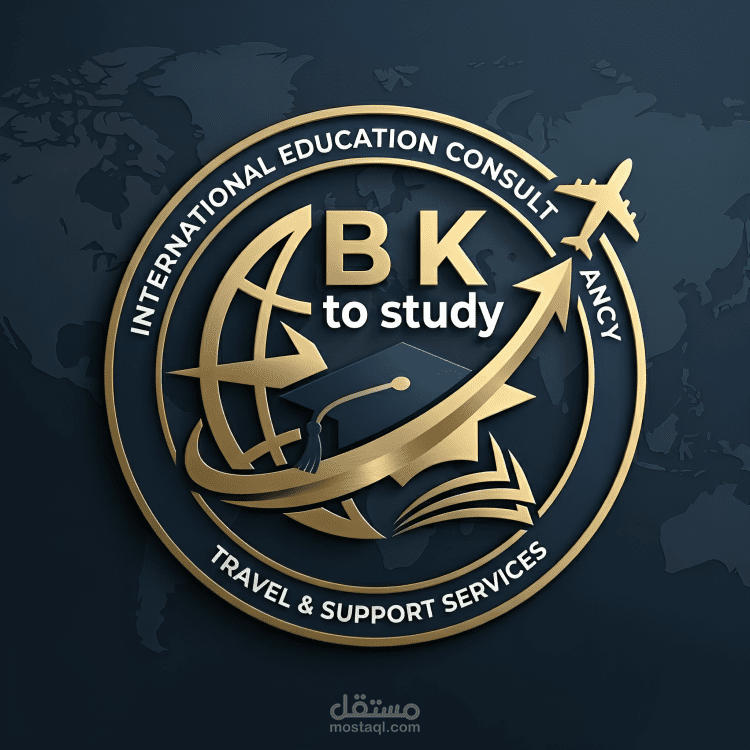 تصميم هوية بصرية متكاملة لمكتب استشارات تعليمية دولي