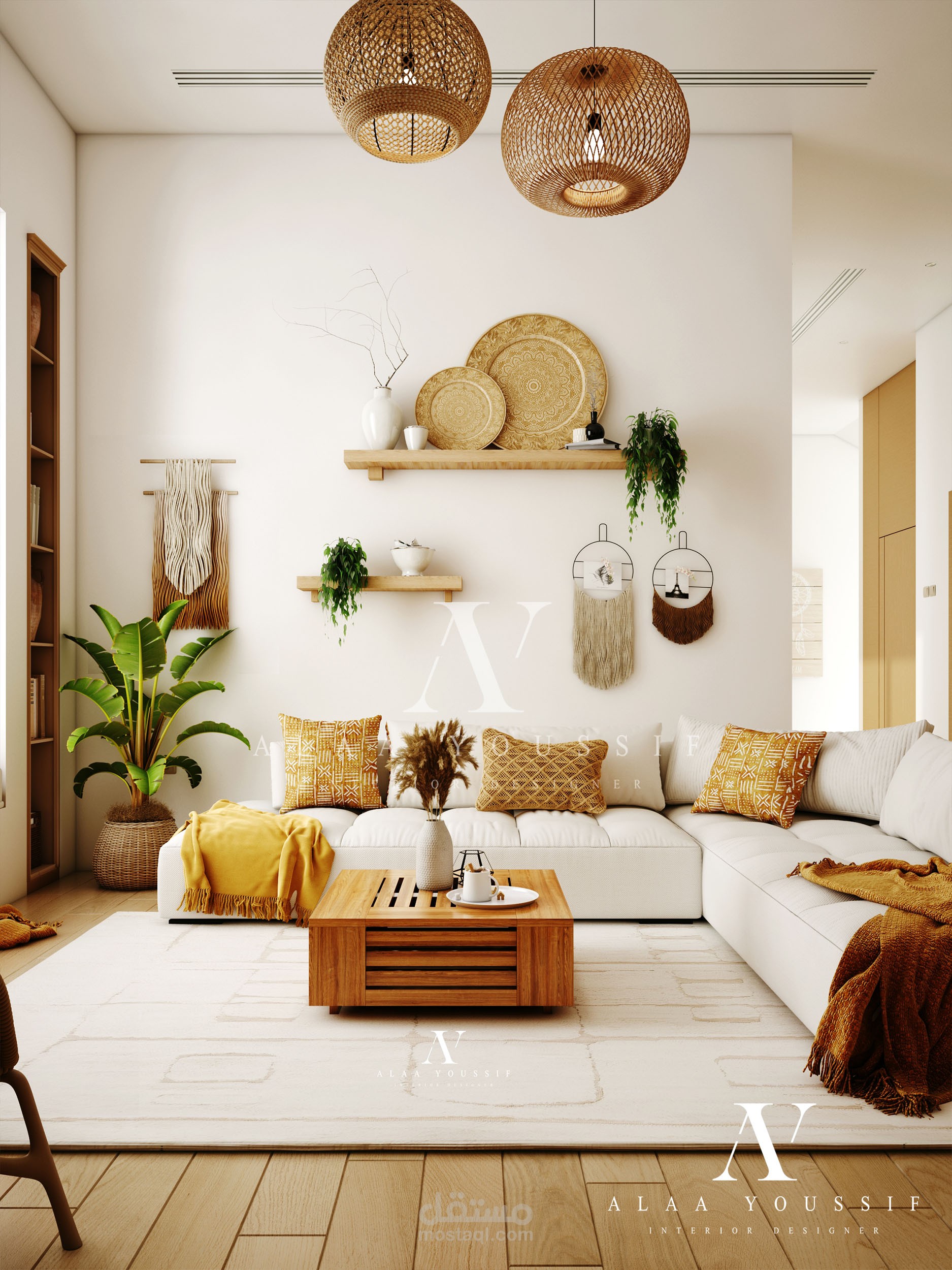 Boho living room
