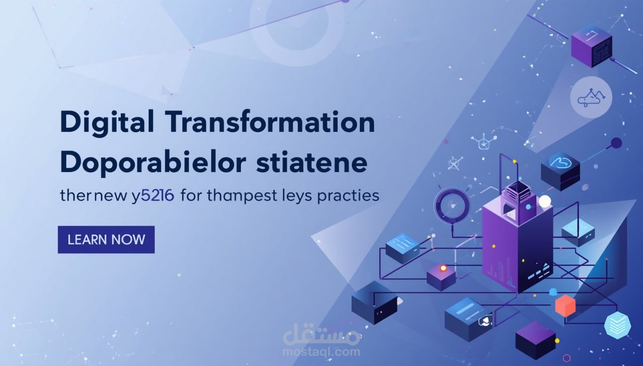 إعداد دليل استراتيجي ومقال تحليلي حول "التحول الرقمي" للمؤسسات 2026