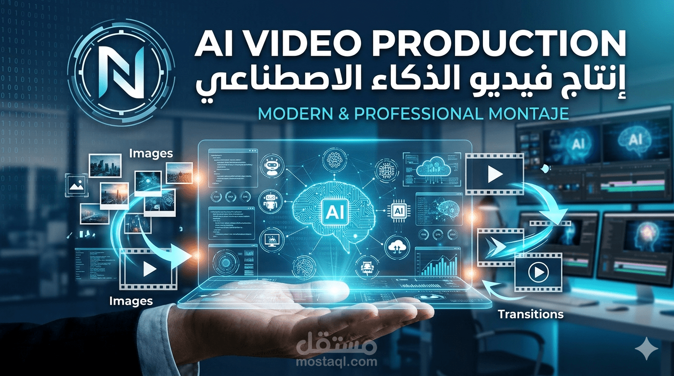 مونتاج فيديو احترافي (Photo to Video) عبر Adobe Premiere.