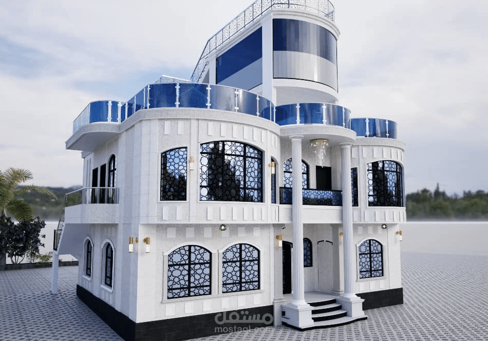 تصميم واجهات فلة