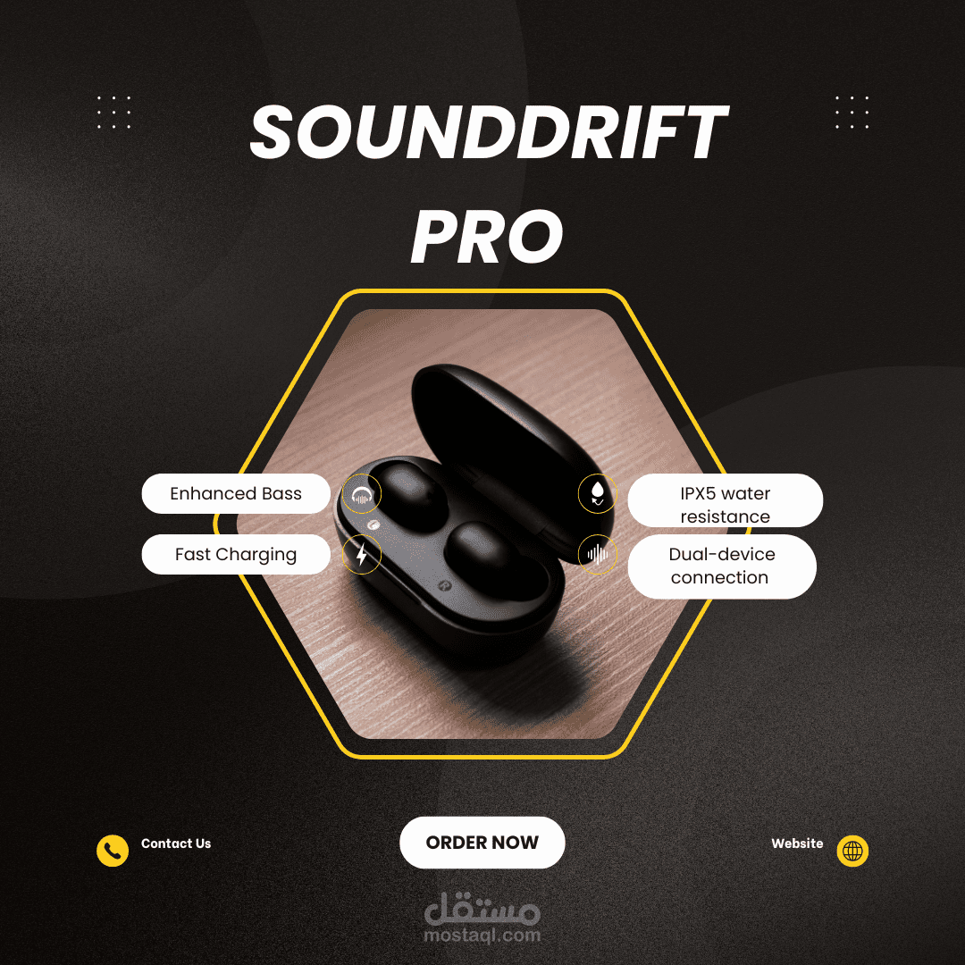 Product Description Writing Sample — SoundDrift Pro Earbuds
