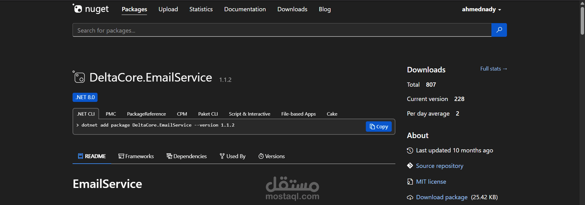 Email Service Package