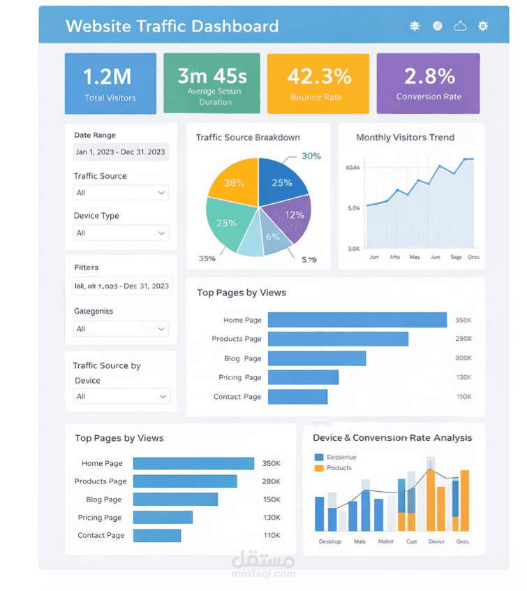 E-commerce Sales Analysis Dashboard