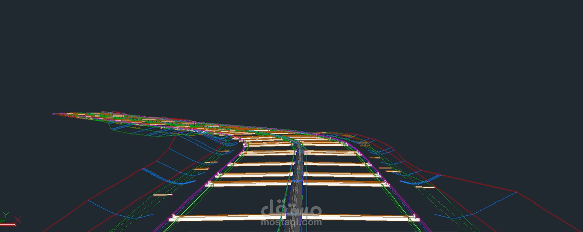 مهندس تصميم طرق  Civil 3D
