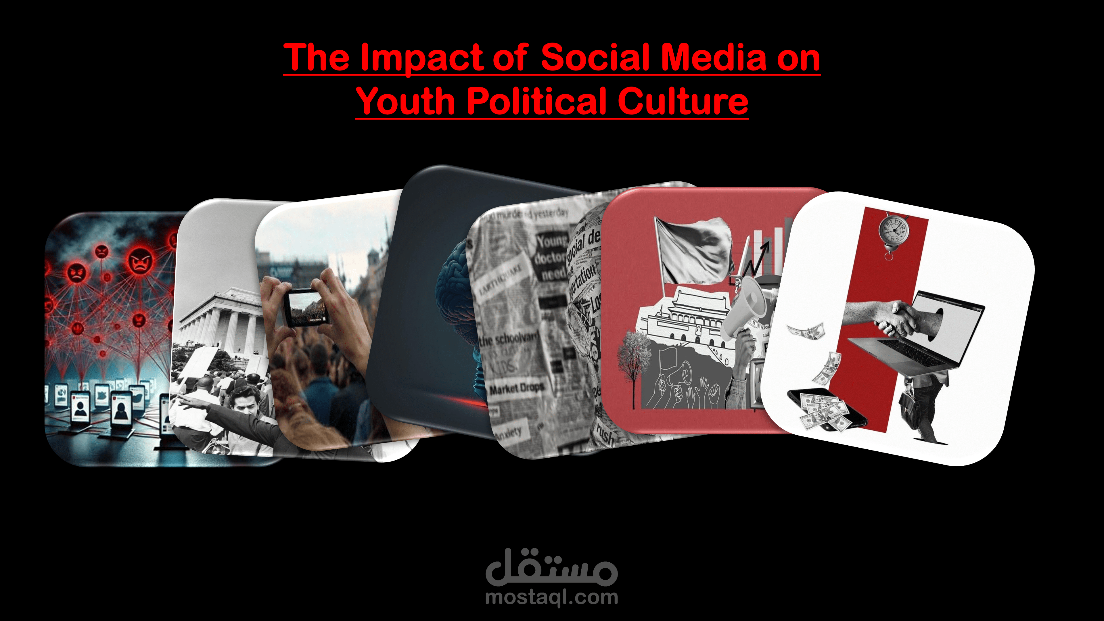 Academic PowerPoint Presentation on Social Media and Youth Political Culture