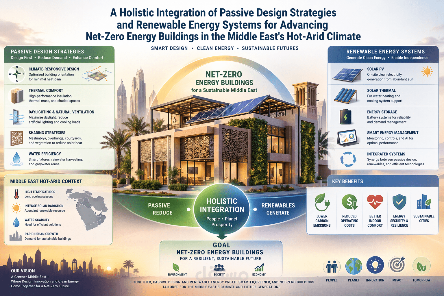 مقترح بحثي لنيل درجة الدكتوراه في العمارة المستدامة وهندسة الطاقة (باللغتين الإنجليزية والعربية)