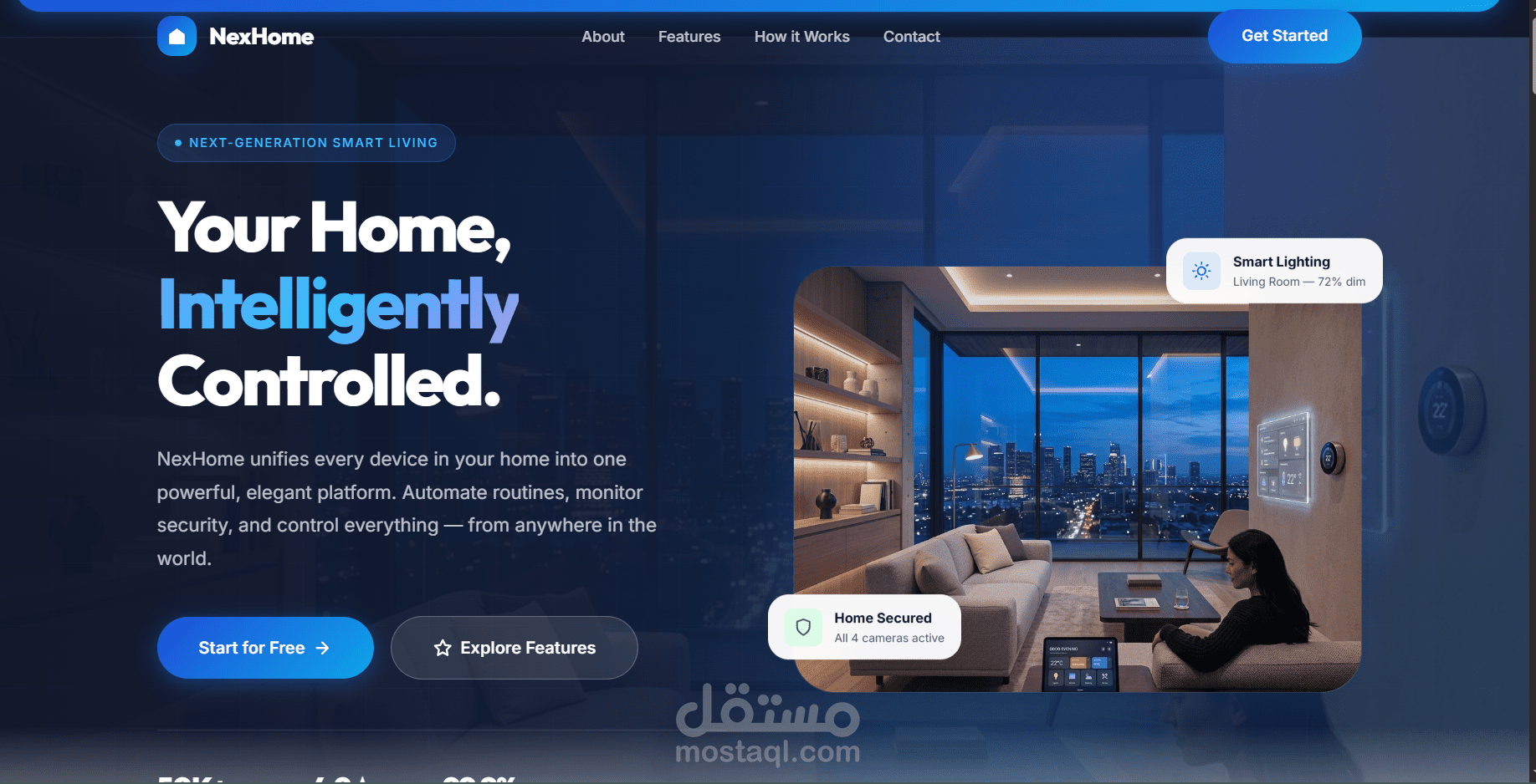 Smart Home Website