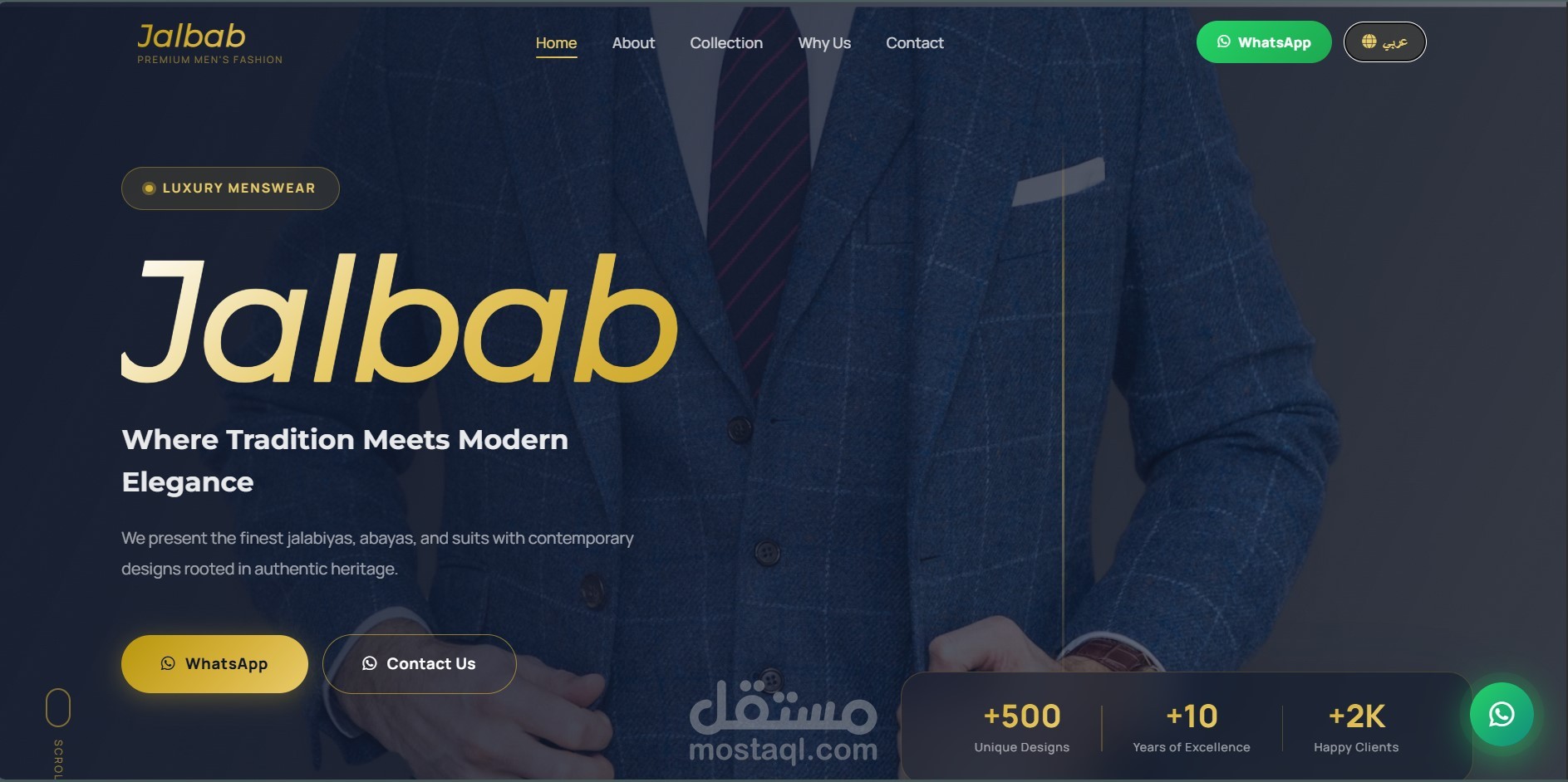 Branding SUITES Website