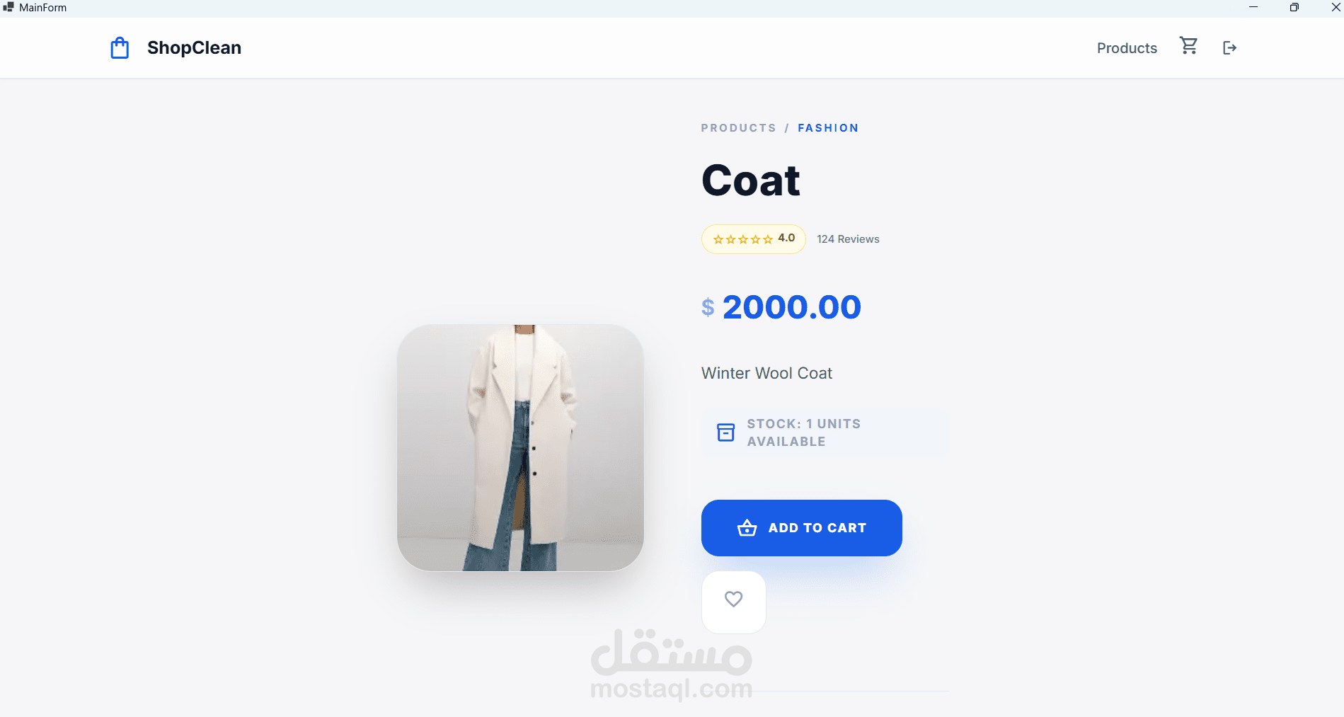 E-Commerce Desktop Application (Windows Forms & .NET)
