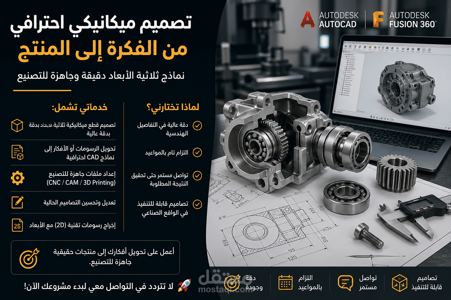 Mechanical 3D Designer | Autodesk & SolidWorks Expert