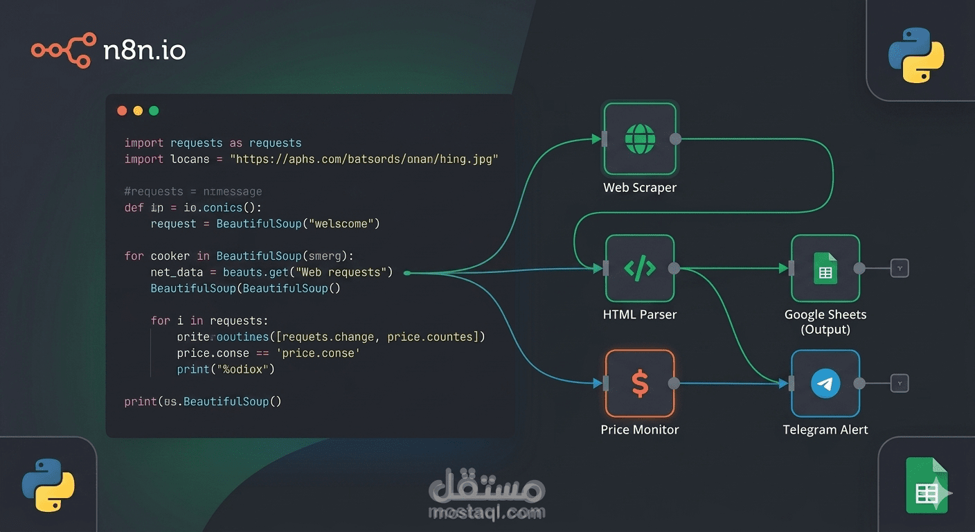 تمتة سحب بيانات المنافسين وتحليل الأسعار لحظياً