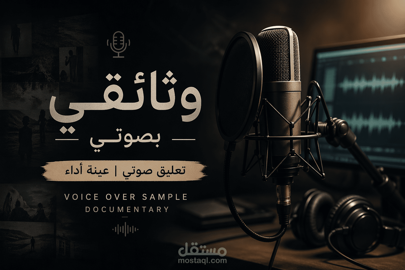 نموذج تعليق صوتي وثائقي قصير