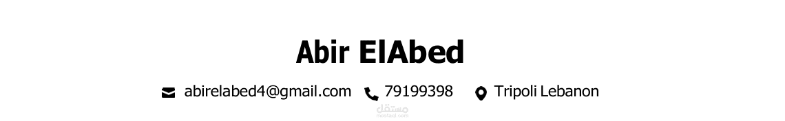 تصميم سيرة ذاتية احترافية CV