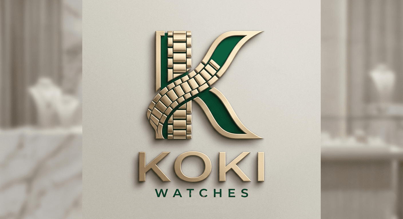 هوية بصرية فاخرة لمتجر ساعات KOKI Watches