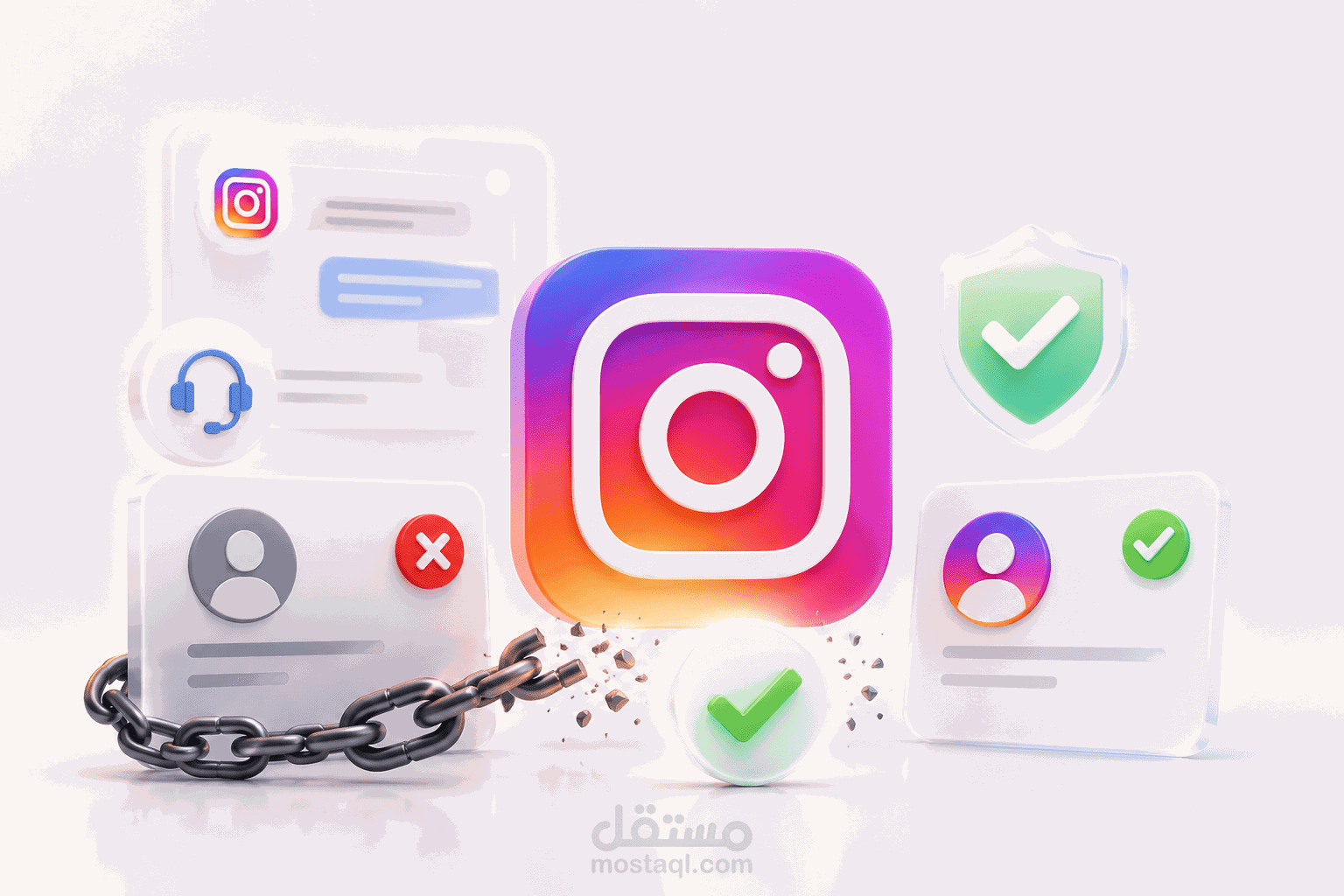 حل مشكلة تعطيل حساب إنستغرام واسترجاعه بنجاح (فك بند الارتباط المخالف)