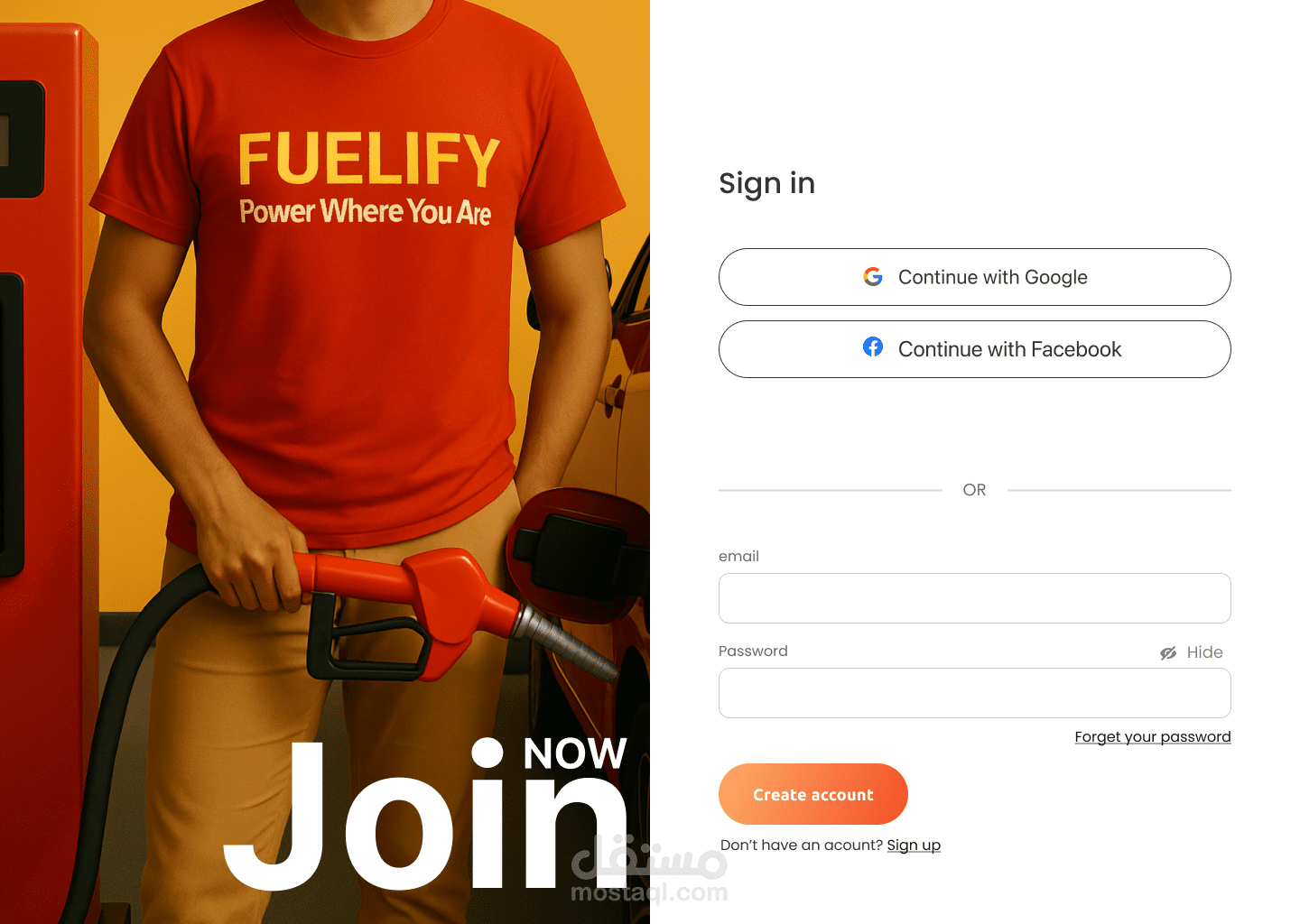 Fuelify | On-Demand Fuel Delivery Platform (Mobile & Backend System)