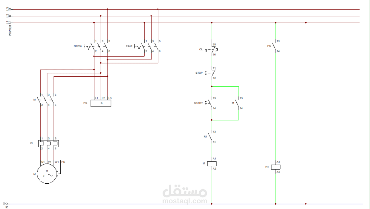 Phase Sequence Protection System Design & Simulation