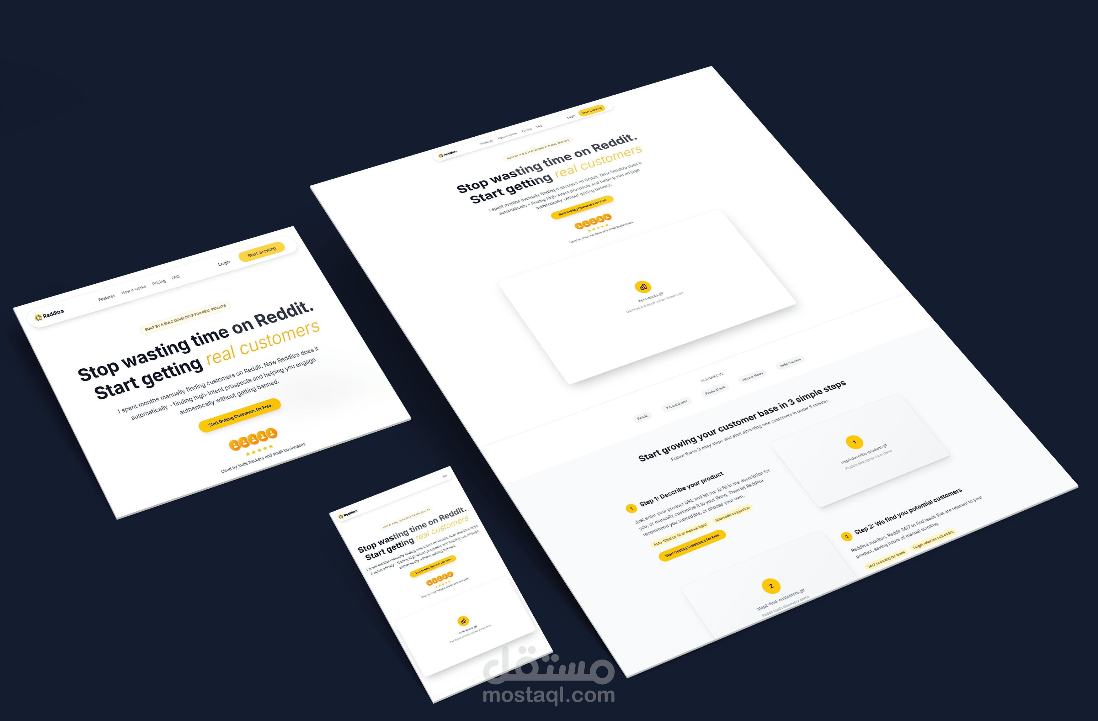 Redditra - منصة تحليل Reddit بـ Google Gemini ومدفوعات Gumroad