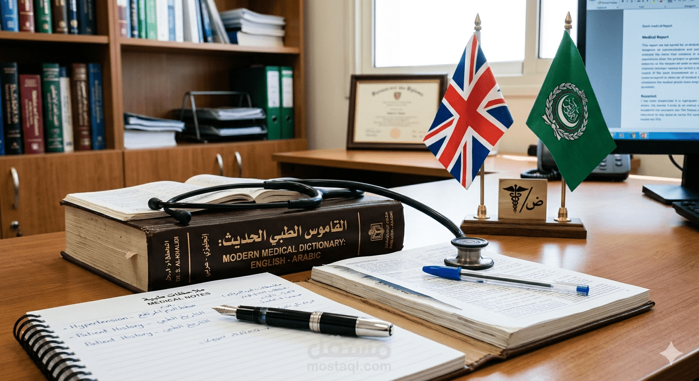 نموذج ترجمة طبية متخصصة: من الإنجليزية إلى العربية (كبد دهني)