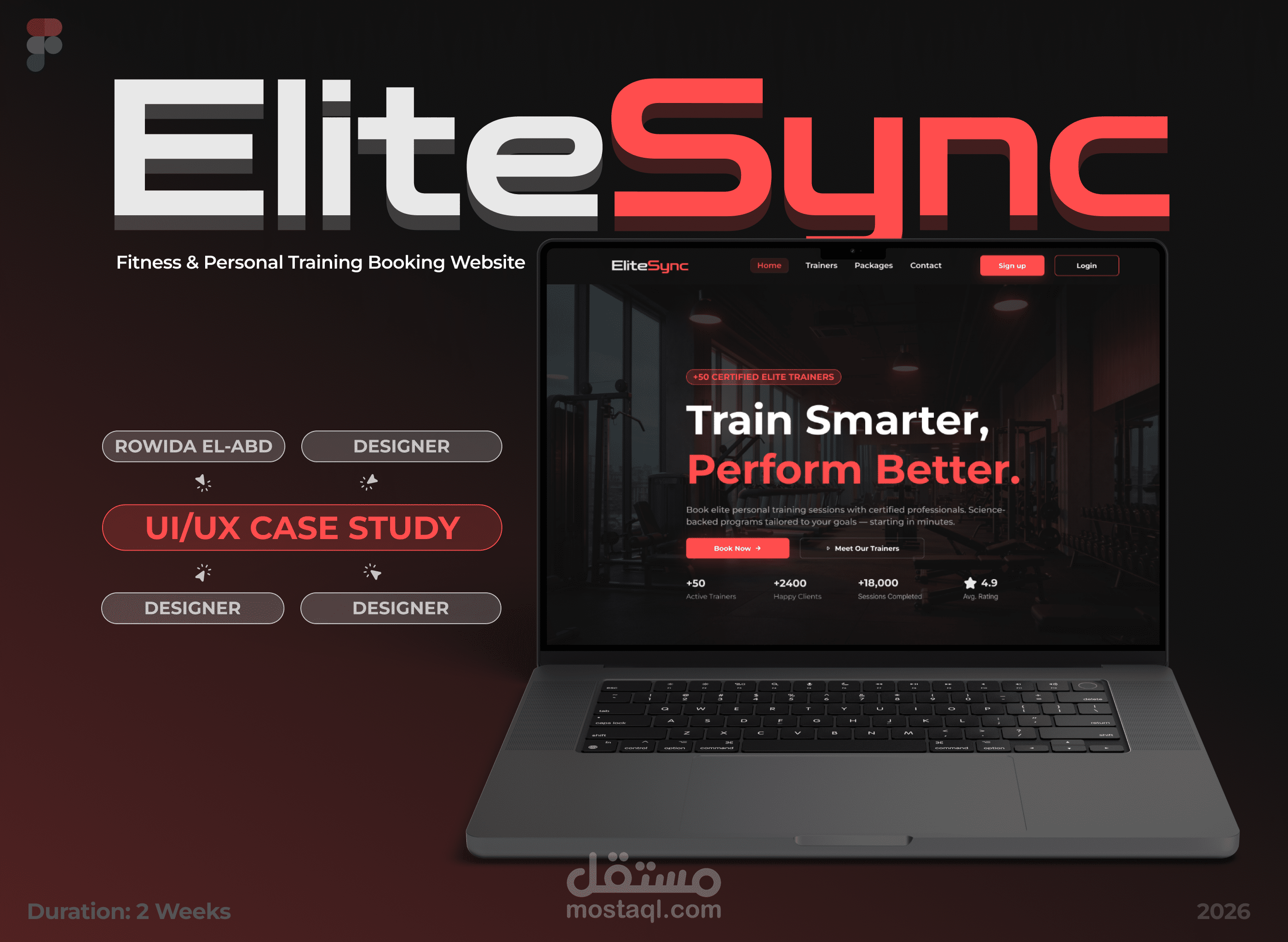 EliteSync | منصة متكاملة لحجز الحصص الرياضية