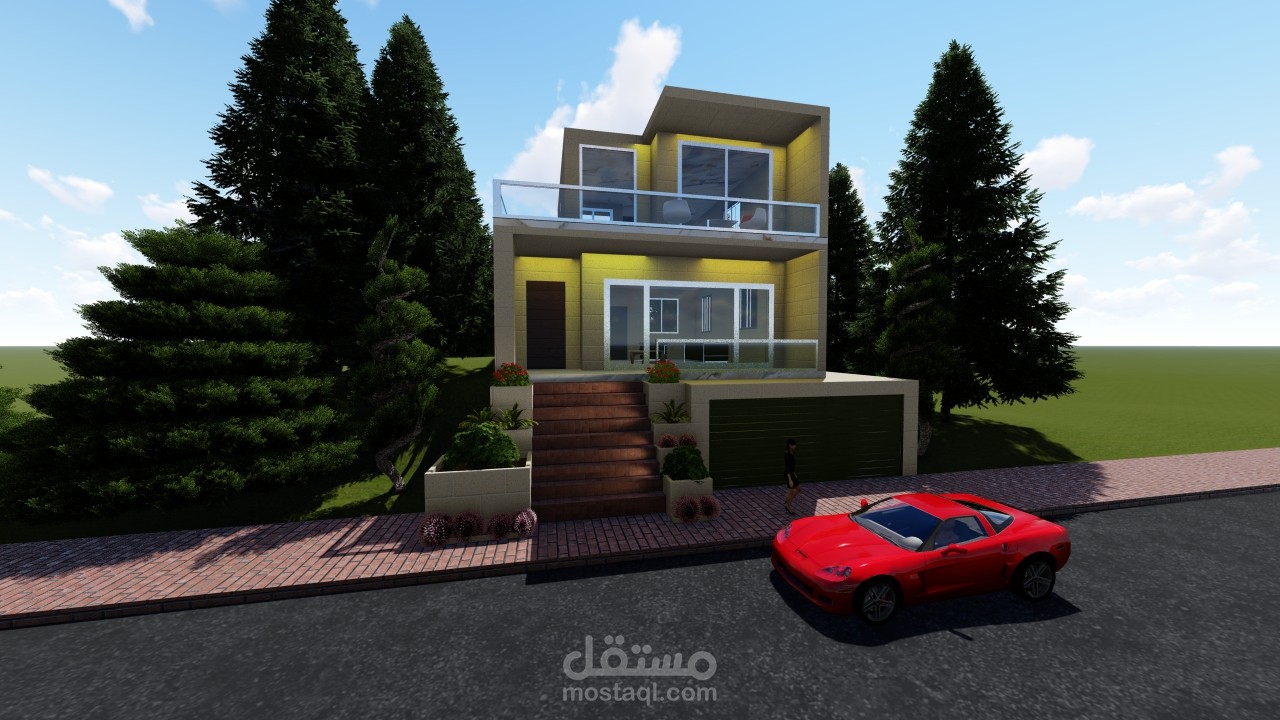 واجهة منزل