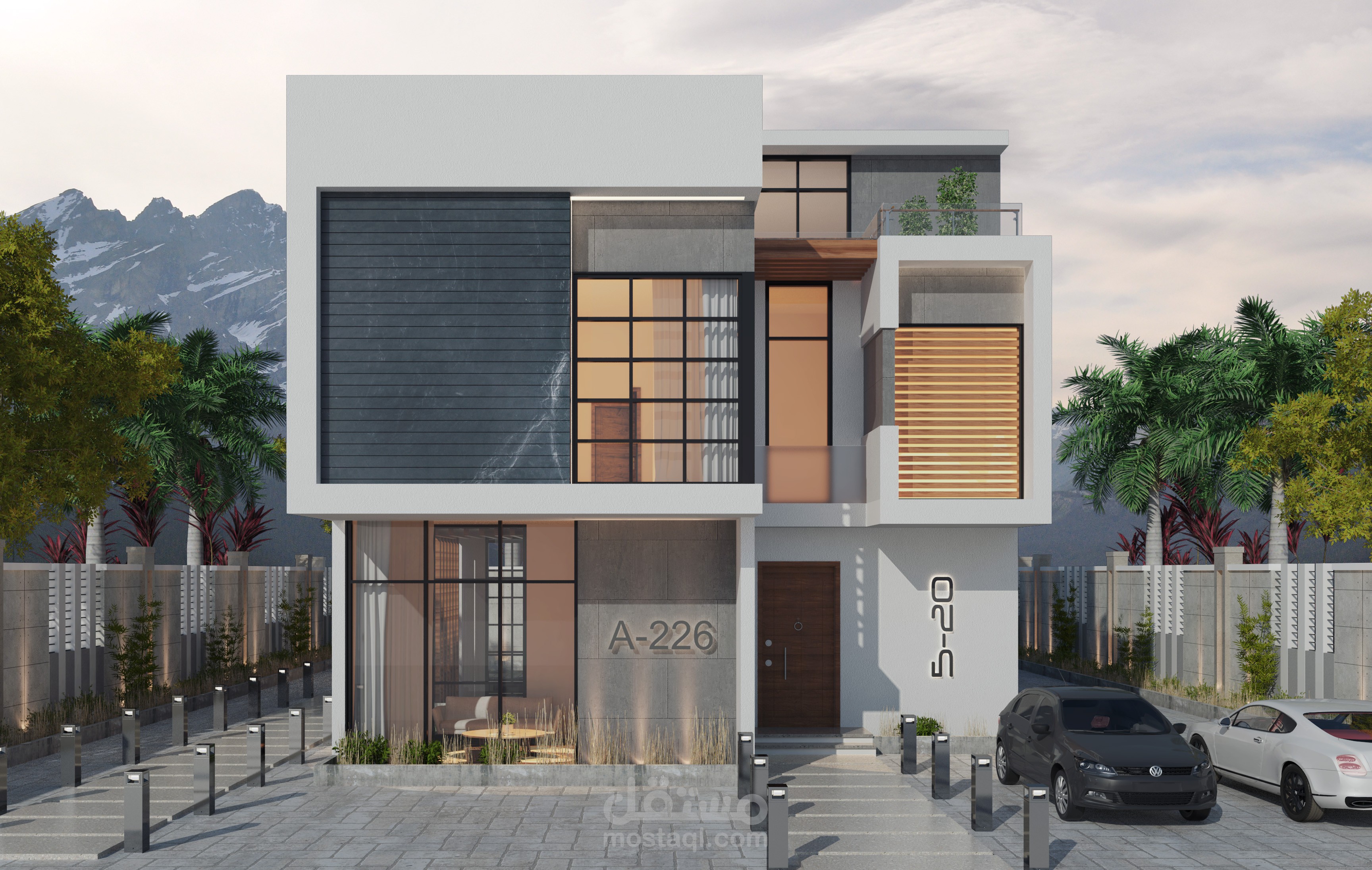 villa exterior design