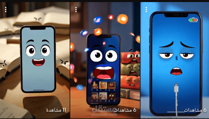 فيديوهات بالذكاء الاصطناعي بكل احترافية وابداع وتدقيق