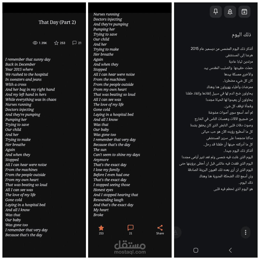 ترجمة أدبية وإعادة صياغة