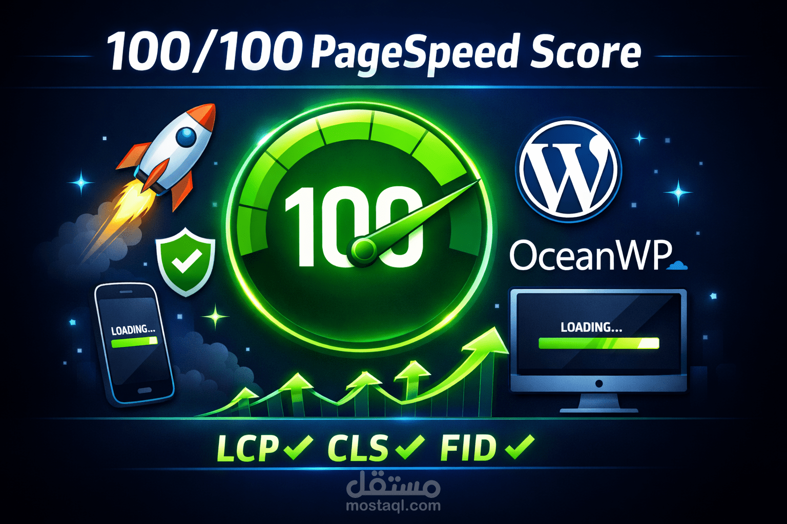 WordPress Speed Optimization — 100/100 PageSpeed Score (OceanWP)