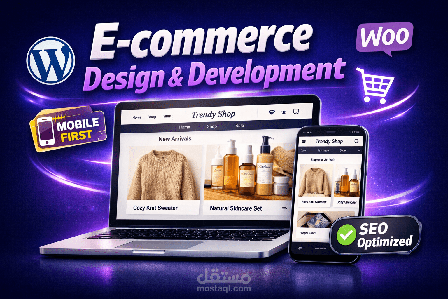 Full E-commerce Website Design & Development — WooCommerce & WordPress