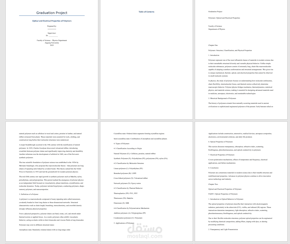 Research Document Formatting and Content Compilation Project (Microsoft Word)