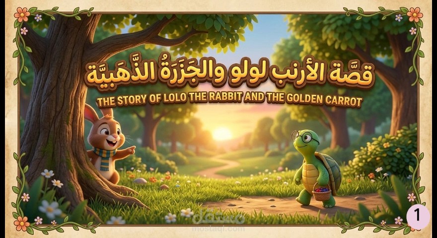 تعليق صوتي وانتاج قصص اطفال