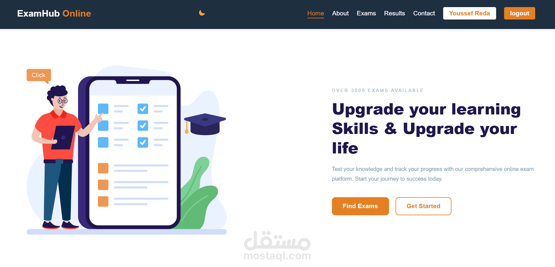 Examination Page