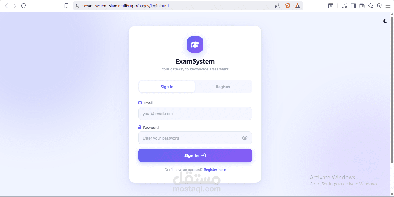 examination system