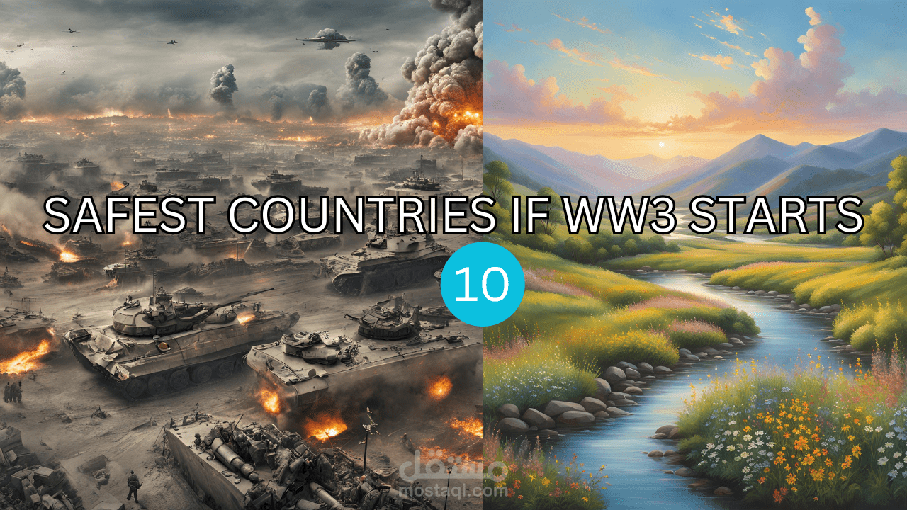10 Safest countries if ww3 starts