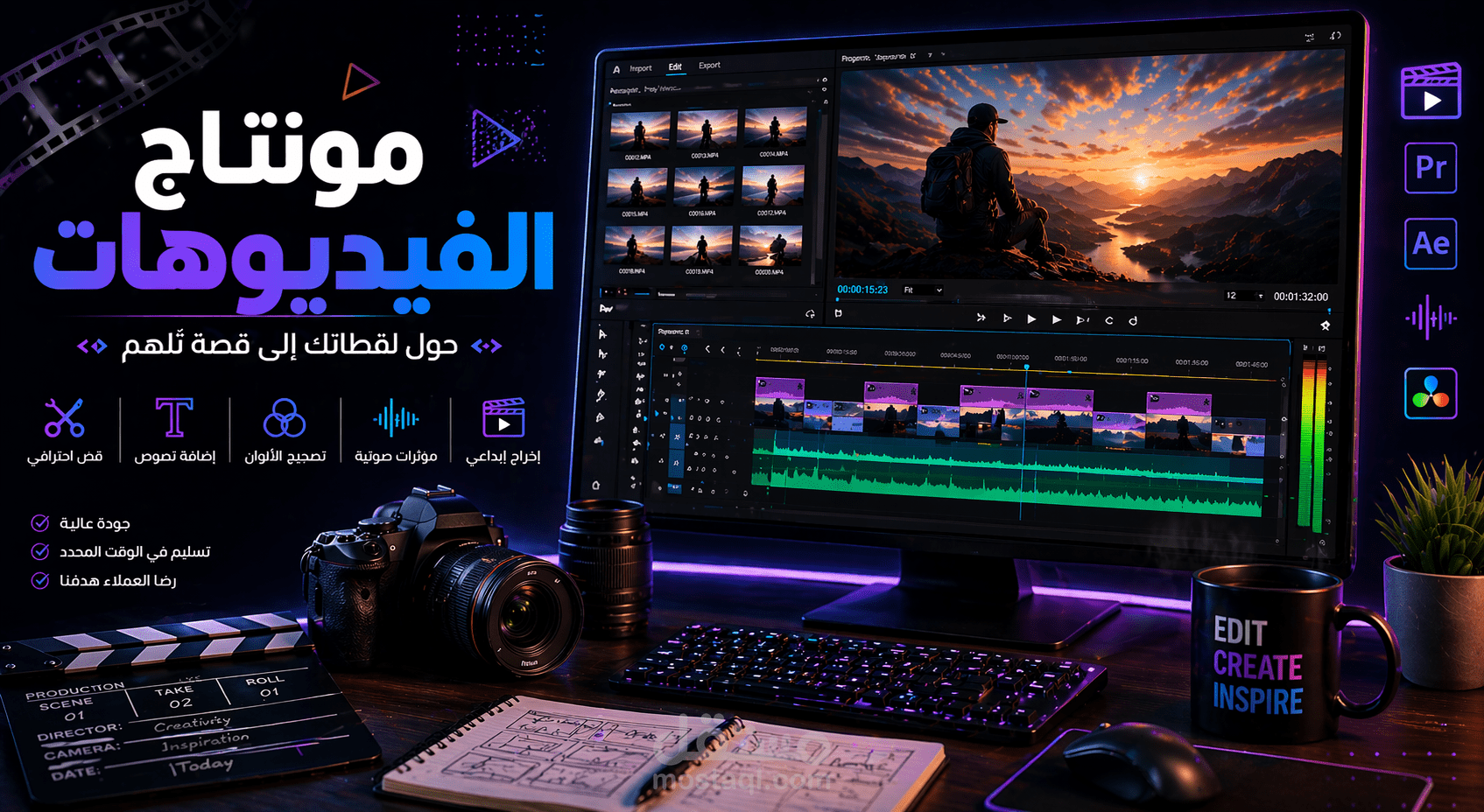 مونتاج فيديوهات