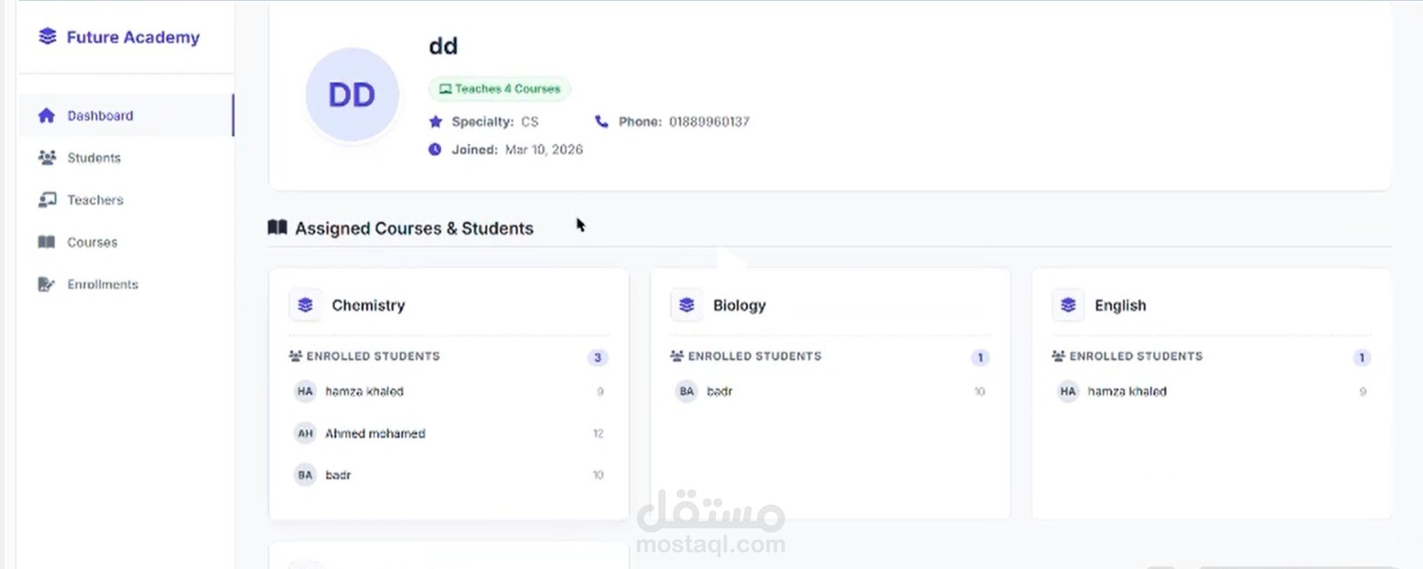 Learning Management System
