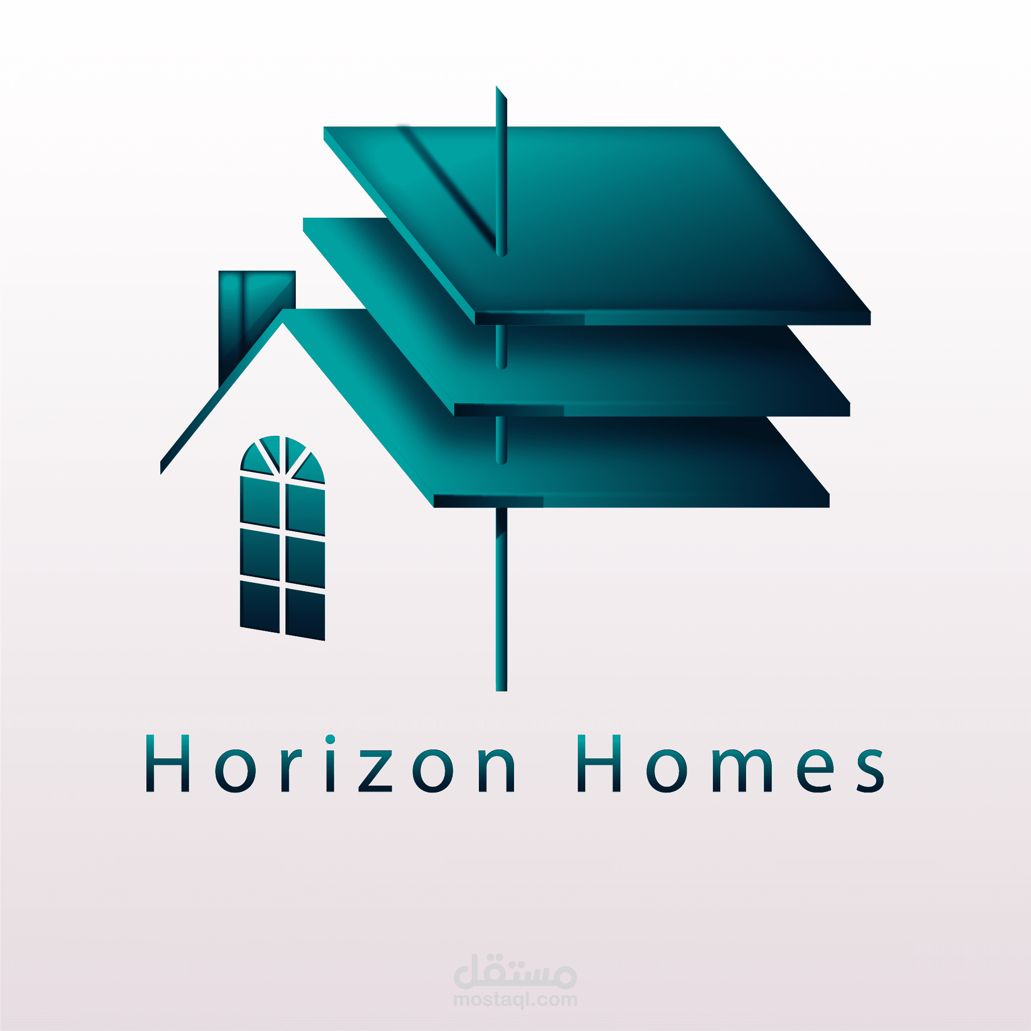 تصميم هوية بصرية لشركة عقارات – Horizon Homes