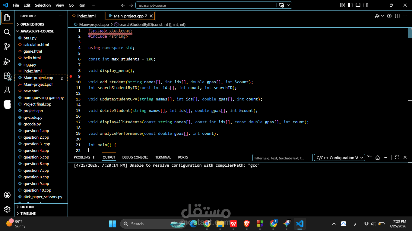 c++ program