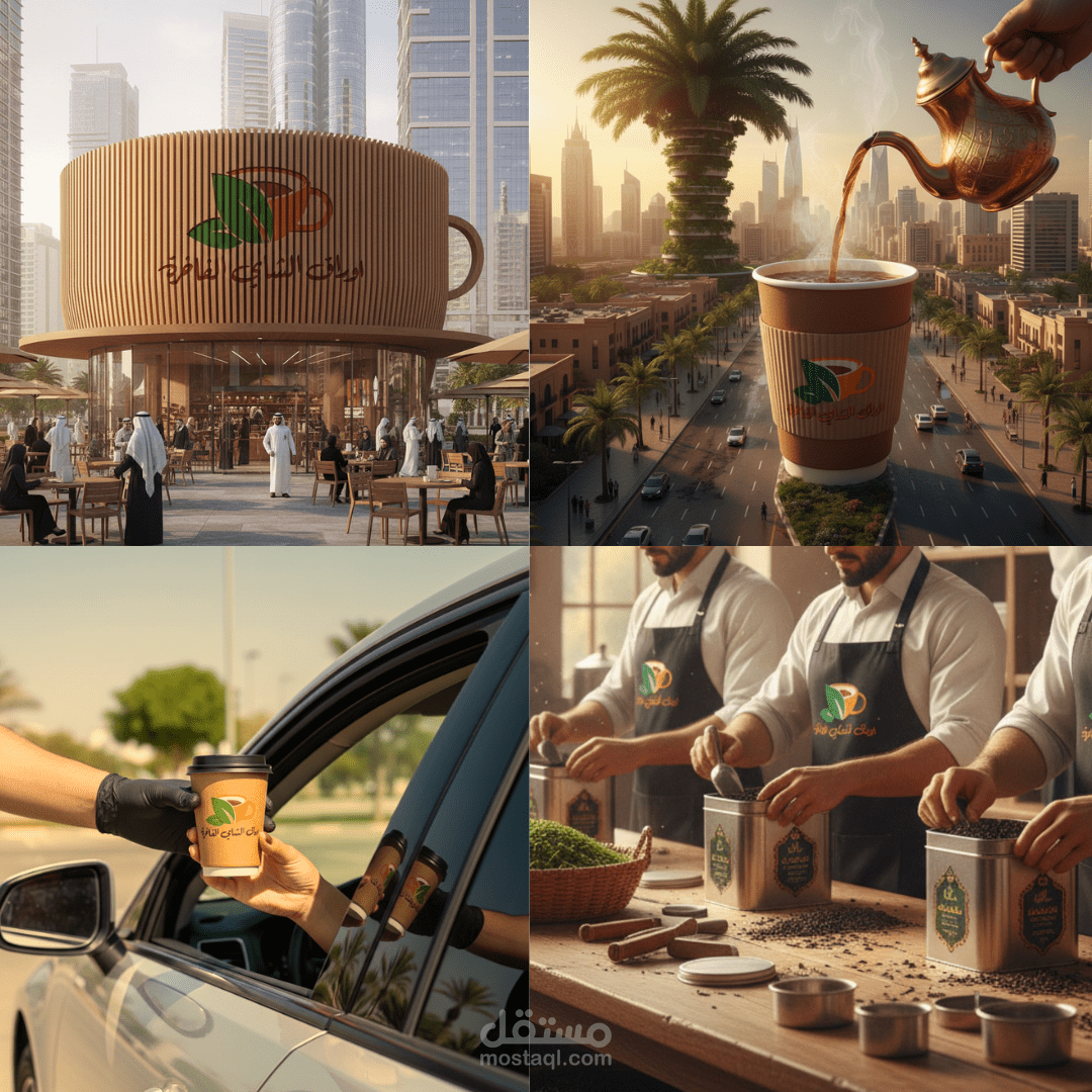 إدارة وتسويق علامة اوراق الشاي الفاخرة بالكامل في السعودية  (هوية بصرية + سوشيال ميديا + حملات إعلانية+ متجر الكتروني+ محركات البحث)