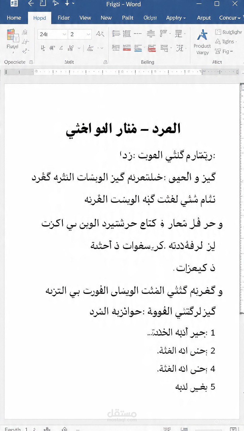 تفريغ محتوى ديني مع ضبط التشكيل