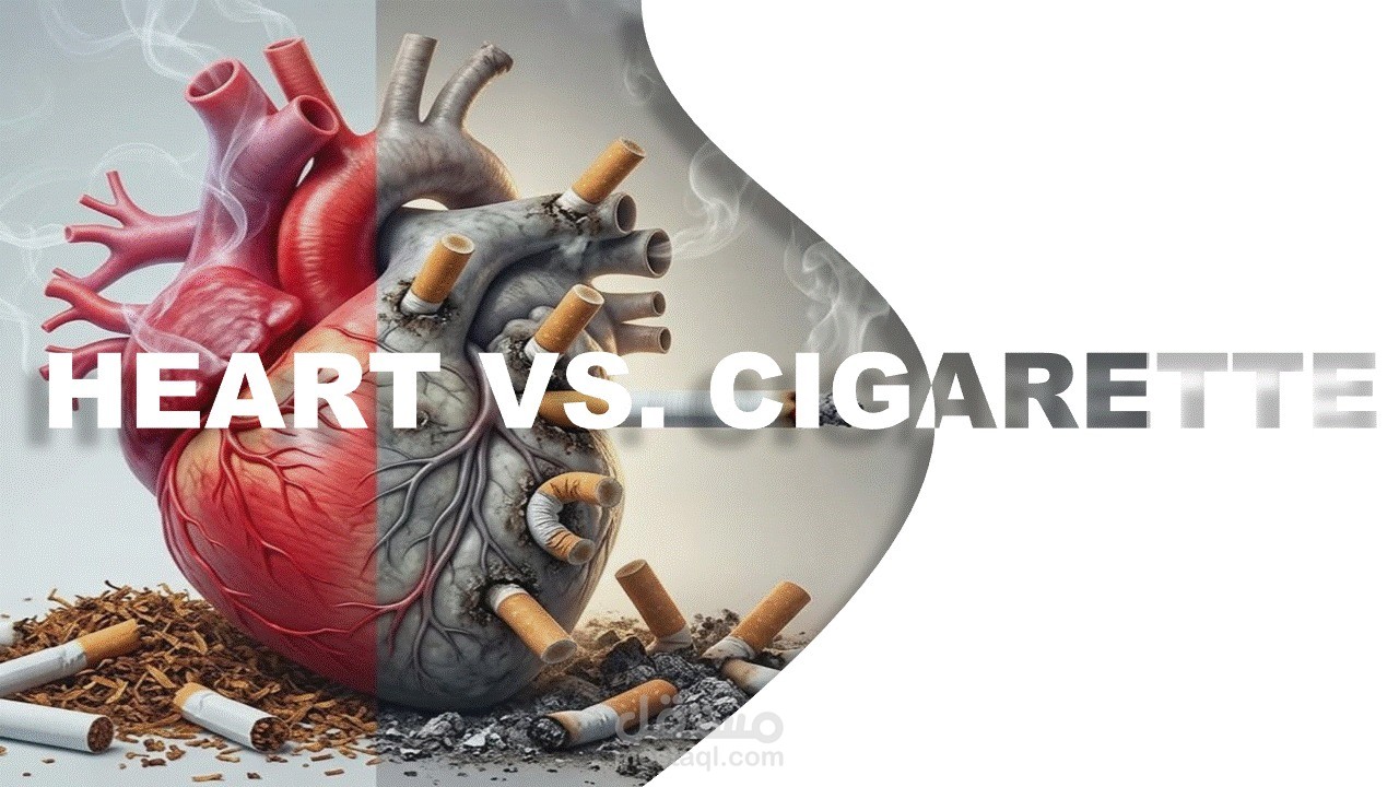 Awareness Presentation Design: Heart vs. Cigarette