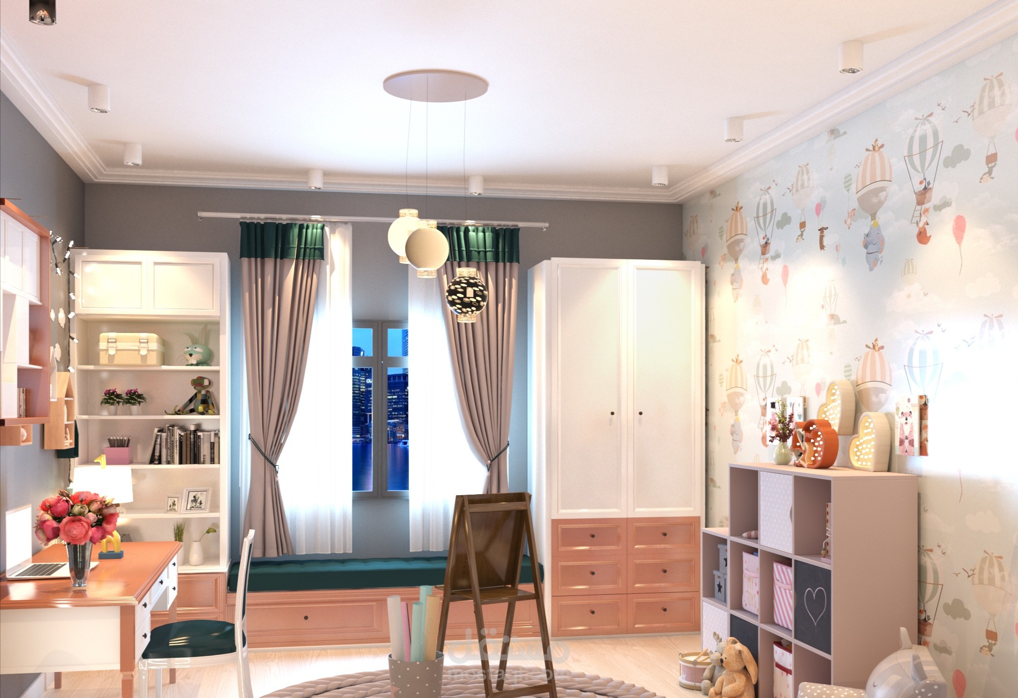 تصميم غرفة اطفال