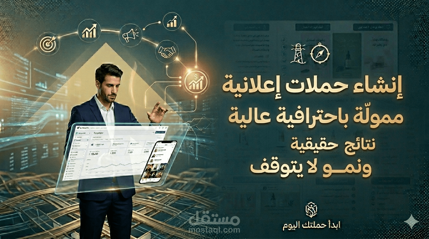 انشاء حملات اعلانية ممولة باحترافية عالية