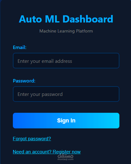 Auto ML Platform