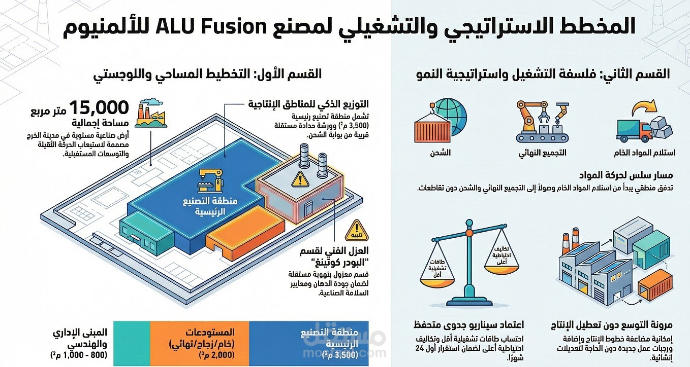 الملف الفنى لمصنع كلادينج وواجهات زجاجية